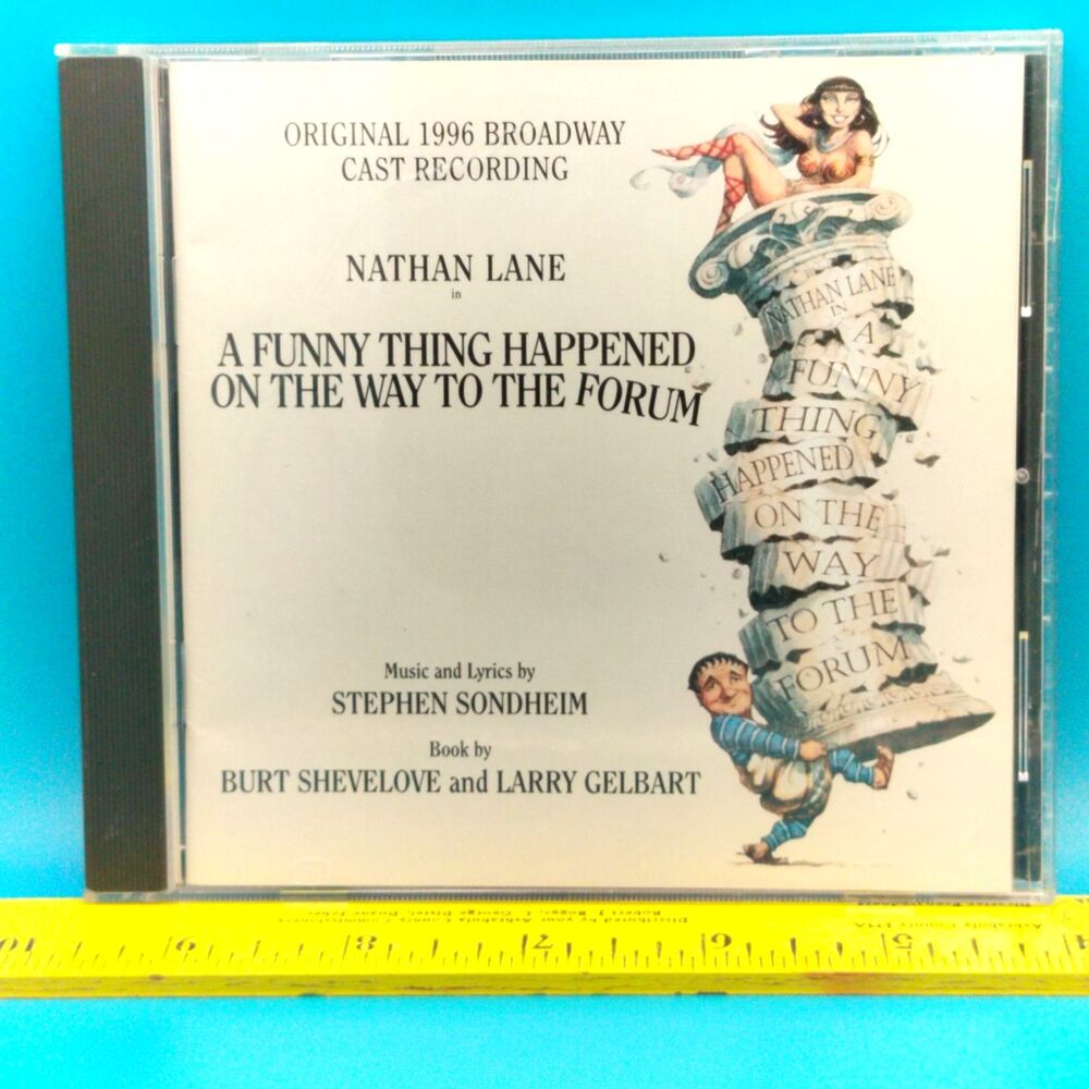 A Funny Thing Happened On The Way To The Forum Broadway Cast Recording CD 1996